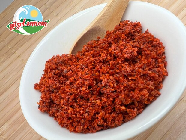 Red sweet chiliflakes 400 gr